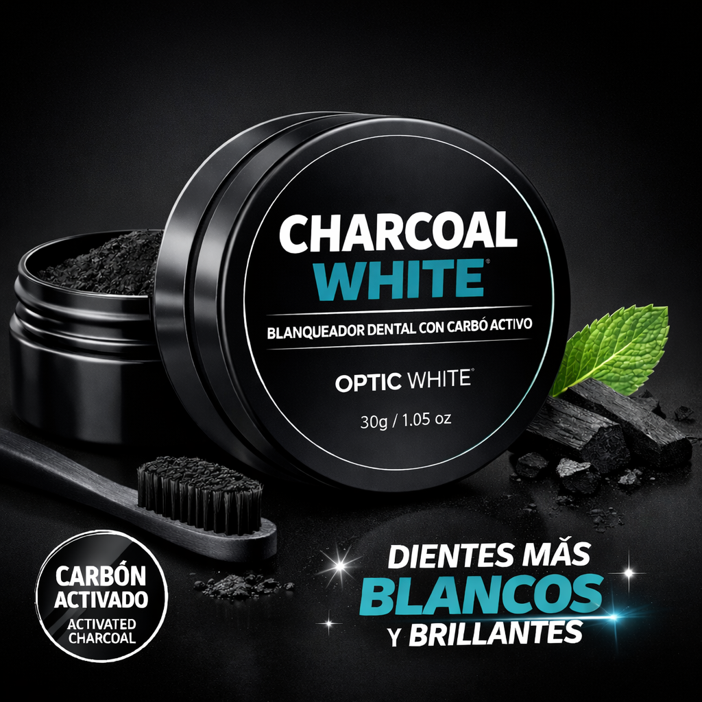 Blanqueador Dental - Carbón Activo