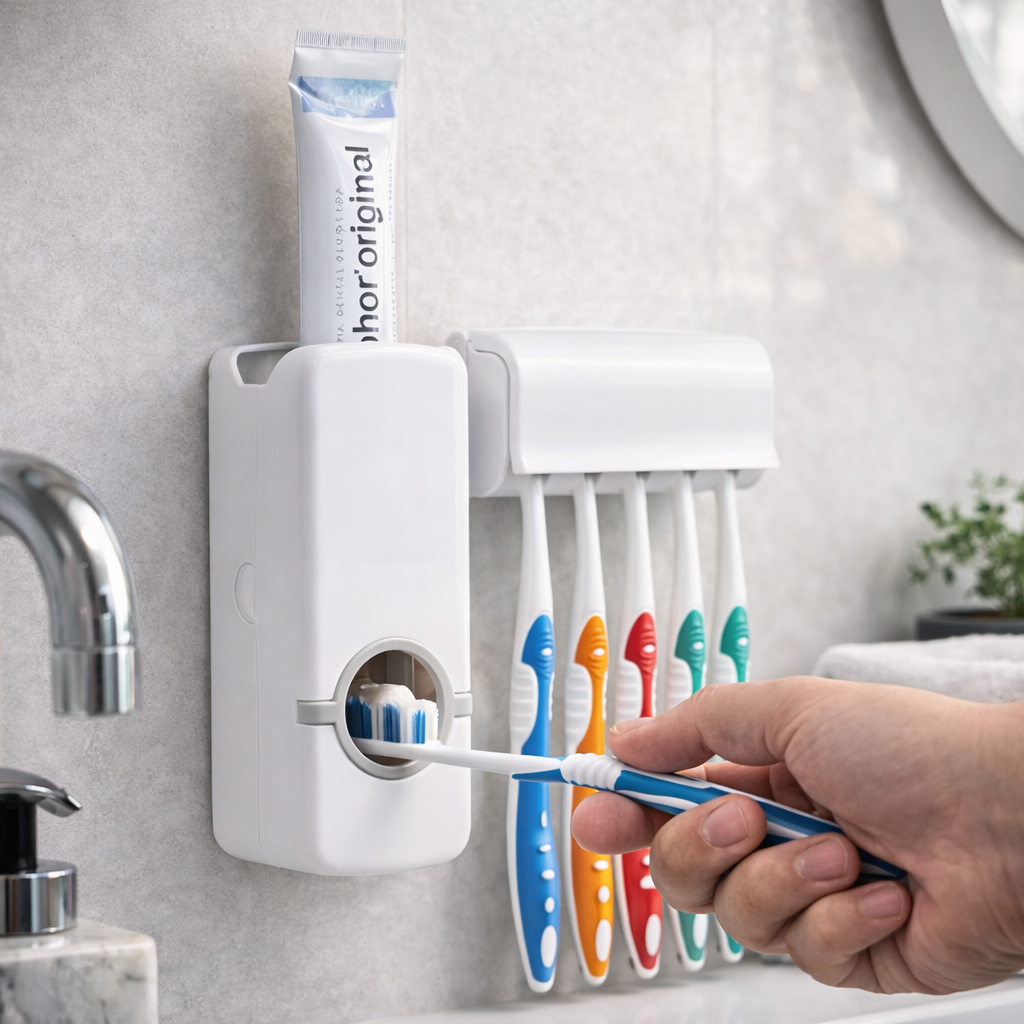 Dispensador pasta de dientes