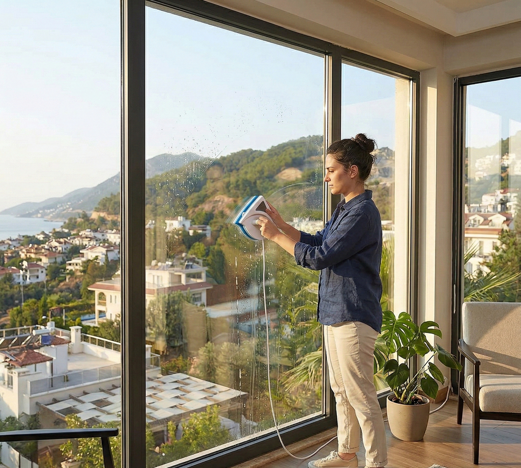 Limpia Cristales Magnético